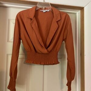 NWOT HyFve Wrap Style Western Top